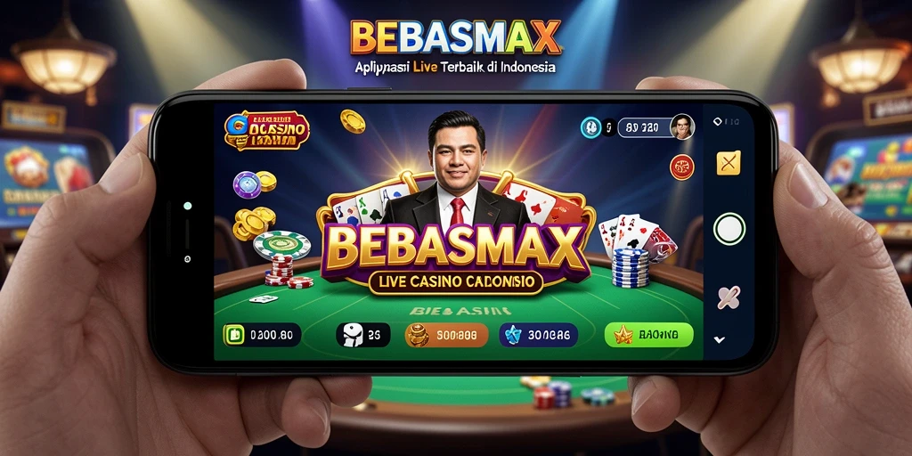 Screenshot gameplay Live Casino BEBASMAX yang menarik dan mendebarkan.
