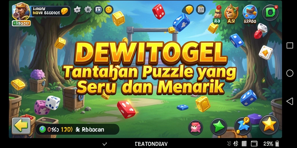 Tampilan gameplay DEWITOGEL yang menarik dengan berbagai tantangan.